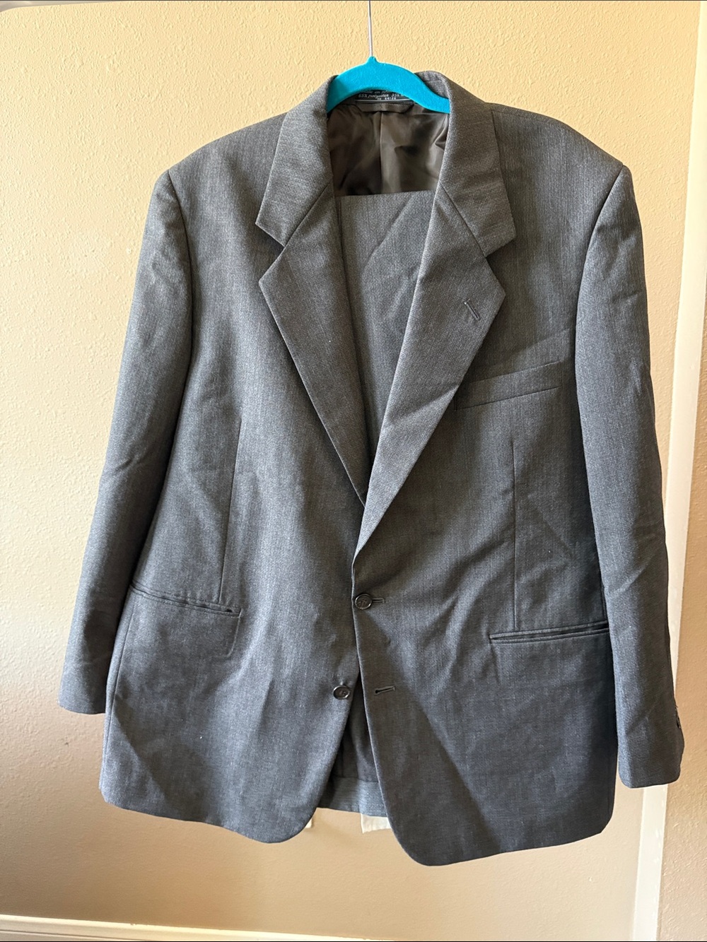 Classic Gianelli italian Gray Two-Button Suit